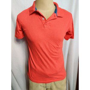 Red Camel Boy's Soft Cotton Short Sleeve Polo Red Size Large or adult X small
